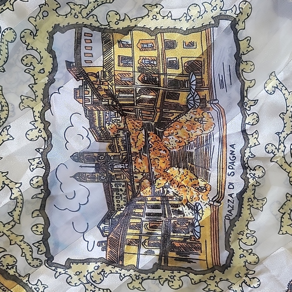 Landmarks Of Italy Scarf View 3